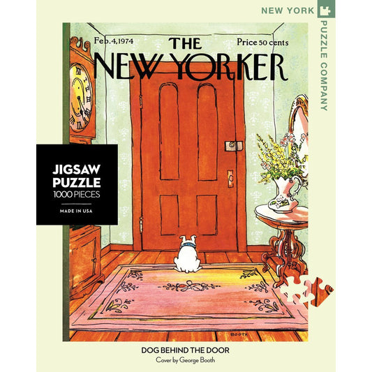 Dog Behind The Door Puzzle - BFF Here