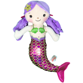 Serena Mermaid Plush Toy -- Choice of Color - BFF Here