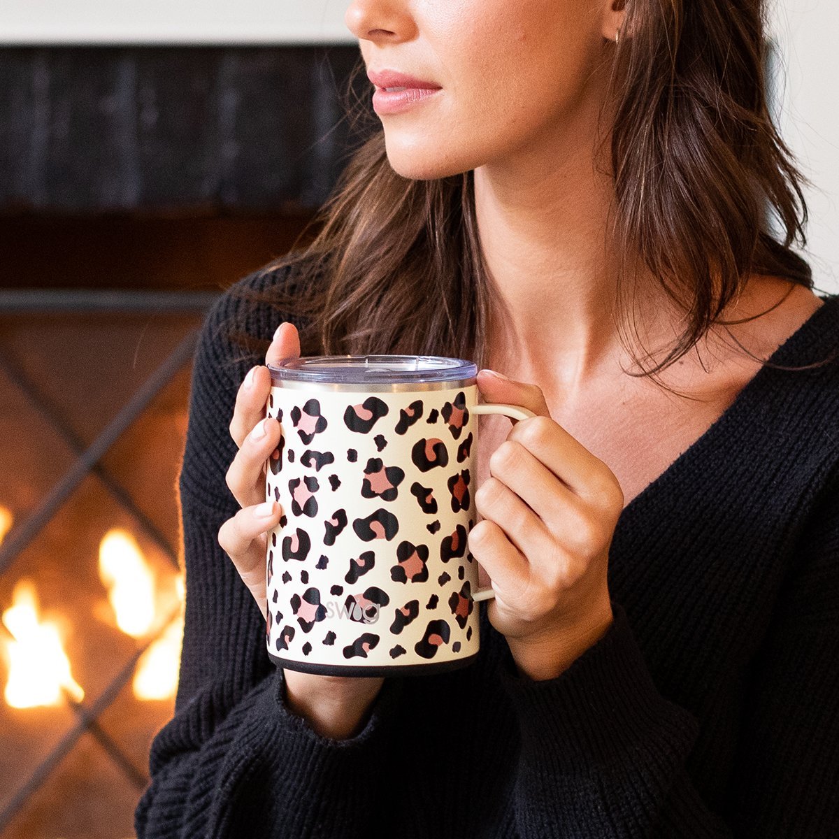 Luxy Leopard Mega Mug (24oz) by Swig Life - BFF Here